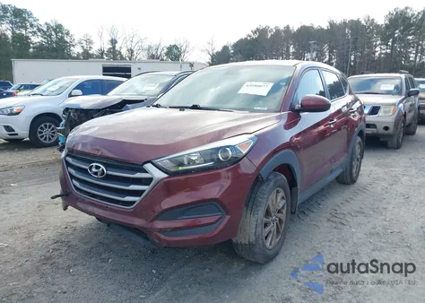 2017 Hyundai Tucson Se из США, поврежденный, VIN KM8J23A44HU459534